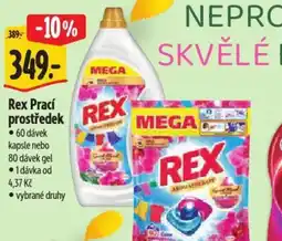 Albert Rex Prací prostředek nabídka