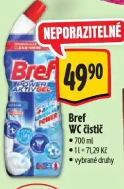 Albert Bref WC čistič nabídka