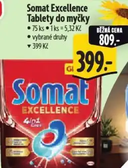 Albert Somat Excellence Tablety do myčky nabídka