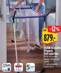 Albert Sušák na prádlo Pegasus 150 Solid Slim nabídka