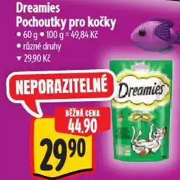 Albert Dreamies Pochoutky pro kočky nabídka
