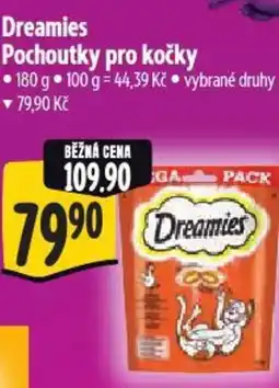 Albert Dreamies Pochoutky pro kočky nabídka