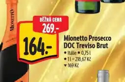 Albert Mionetto Prosecco DOC Treviso Brut nabídka