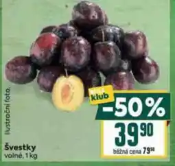 Billa Švestky nabídka