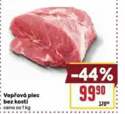 Billa Vepřová plec bez kosti nabídka
