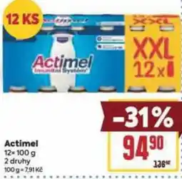 Billa Actimel nabídka