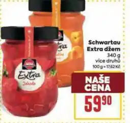 Billa Schwartau Extra džem nabídka