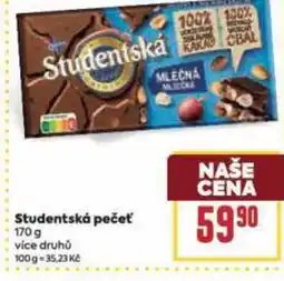 Billa Orion Studentská pečeť nabídka