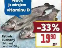 Billa Pstruh kuchaný chlazený nabídka