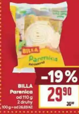 Billa BILLA Parenica nabídka