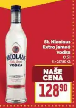 Billa St. Nicolaus Extra jemná vodka nabídka