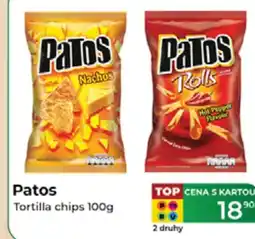 Tamda Foods Patos Tortilla chips nabídka