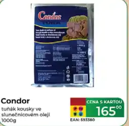 Tamda Foods Condor tuňák kousky ve slunečnicovém oleji nabídka