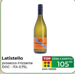 Tamda Foods Latistello prosecco Frizzante DOC ITA nabídka