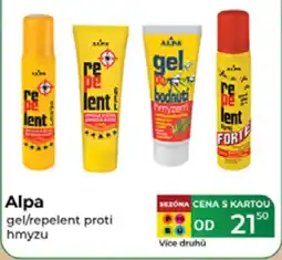 Tamda Foods Alpa gel/repelent proti hmyzu nabídka