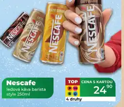 Tamda Foods Nescafe ledová káva barista style nabídka