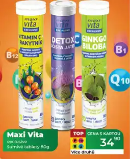 Tamda Foods Maxi Vita exclusive šumivé tablety nabídka