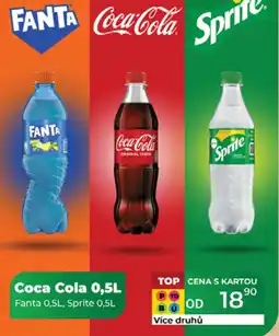 Tamda Foods Coca Cola Fanta, Sprite nabídka