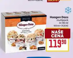 Billa Haagen Dazs multipack 4x 95 ml nabídka