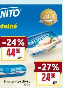 Billa Smetanito střívko 100g nabídka