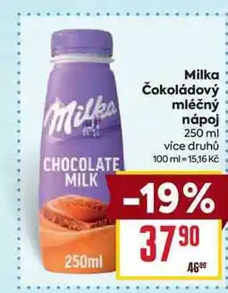 Billa Milka Čokoládový mléčný nápoj 250 ml nabídka