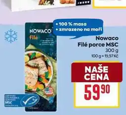 Billa Nowaco Filé porce MSC 300 g nabídka