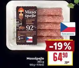 Billa Masošpejle 365 g nabídka