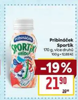 Billa Pribináček Sportík 170 g nabídka