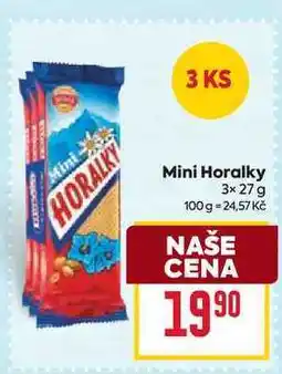 Billa Mini Horalky 3x 27 g nabídka