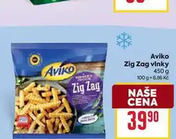 Billa Aviko Zig Zag vlnky 450 g nabídka