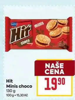 Billa Hit Minis choco 130 g nabídka