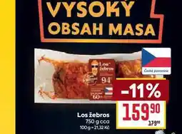 Billa Los žebros 750 g nabídka