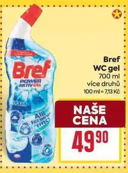 Billa Bref WC gel 700 ml nabídka