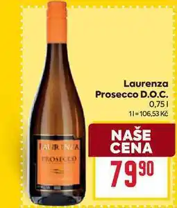 Billa Laurenza Prosecco D.O.C. 0,75l nabídka