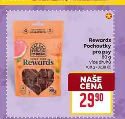Billa Rewards Pochoutky pro psy 80 g nabídka