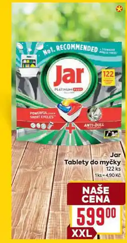 Billa Jar Tablety do myčky 122 ks nabídka