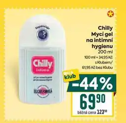 Billa Chilly Mycí gel na intimní hygienu 200 ml nabídka