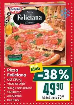 Billa Pizza Feliciana od 320g nabídka