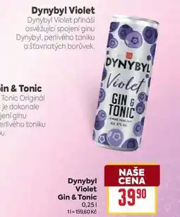 Billa Dynybyl Violet Gin & Tonic 0,25l nabídka