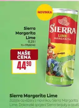 Billa Sierra Margarita Lime 0,25l nabídka