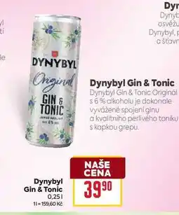Billa Dynybyl Gin & Tonic 0,25l nabídka