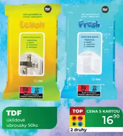 Tamda Foods TDF úklidové ubrousky nabídka