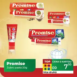 Tamda Foods Promise Zubní pasta nabídka