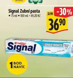 Albert Signal Zubní pasta 75 ml nabídka