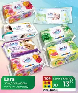 Tamda Foods Lara vlhčené ubrousky nabídka