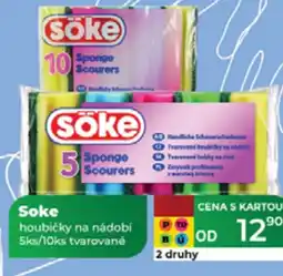 Tamda Foods Soke houbičky na nádobí tvarované nabídka
