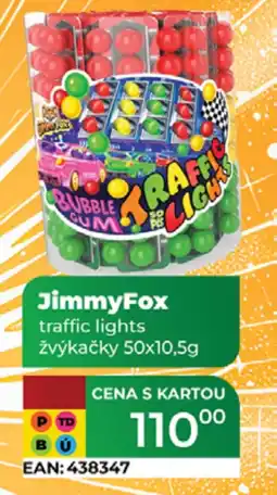 Tamda Foods JimmyFox traffic lights žvýkačky nabídka