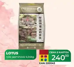 Tamda Foods LOTUS rýže jasmínová nabídka