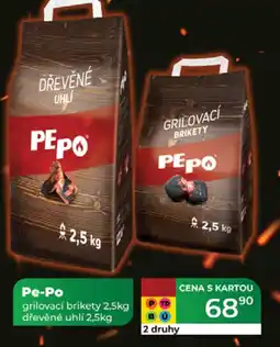 Tamda Foods Pe-Po grilovací brikety dřevěné uhlí nabídka