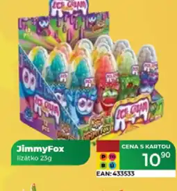 Tamda Foods JimmyFox lízátko nabídka